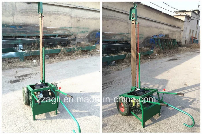 4kw Electric Chain Saw Wood Slasher Lumber Log Cutter for Sale