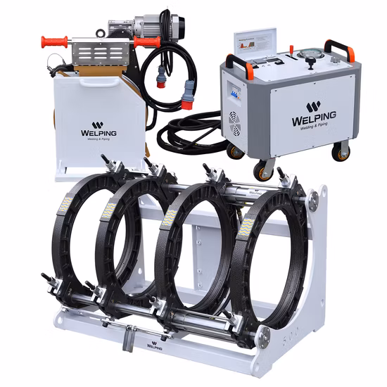 Welping CNC 250-90 Automatic Butt Fusion Welding Machine for Gas Pipeline Water Pipe