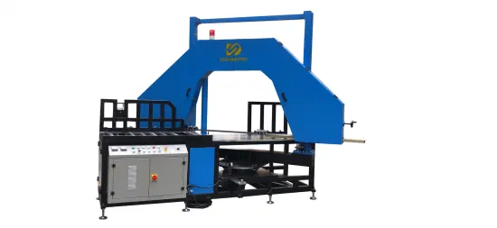 Sdc315 PE-Rohrleitungs-Mehrwinkel-Rohrsäge/Bandsägeblatt-Flash-Stumpfschweißmaschine/Radius-Schneidesäge für Kunststoffrohre/Winkelschneidebandsäge für PP PE PVDF UPVC-Rohr